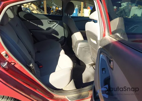 2016 Hyundai Elantra Se from USA, damaged, VIN 5NPDH4AE3GH715461